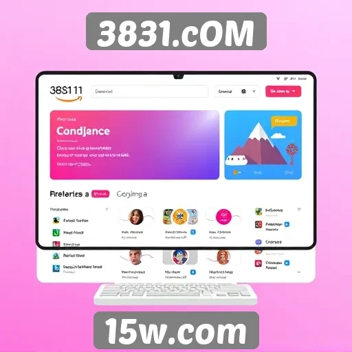 Explorando a interface e usabilidade de 3831.cOM